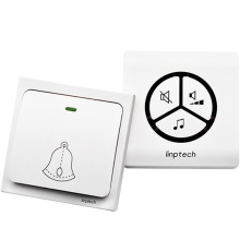 Bird Sound Wireless Service Bell für UK Stecker 4 Apartmenttür Bell